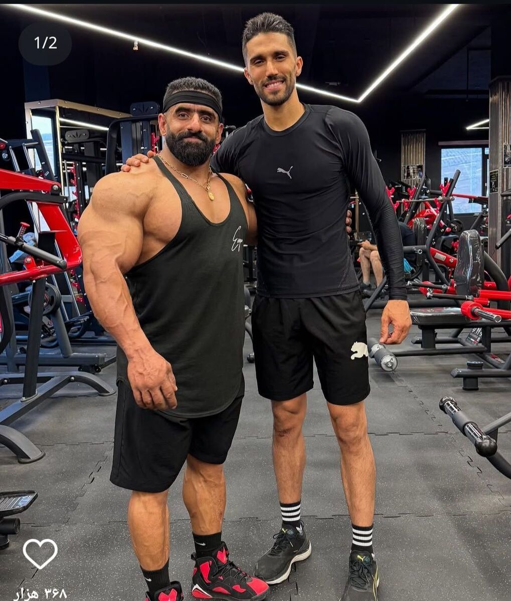 تمرینات ویژه کاپیتان استقلال با هادی چوپان! + عکس