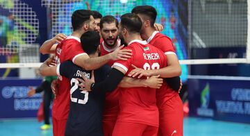 شوک والیبالیست‌های ایران از شنیدن خبر حمله اسرائیل!