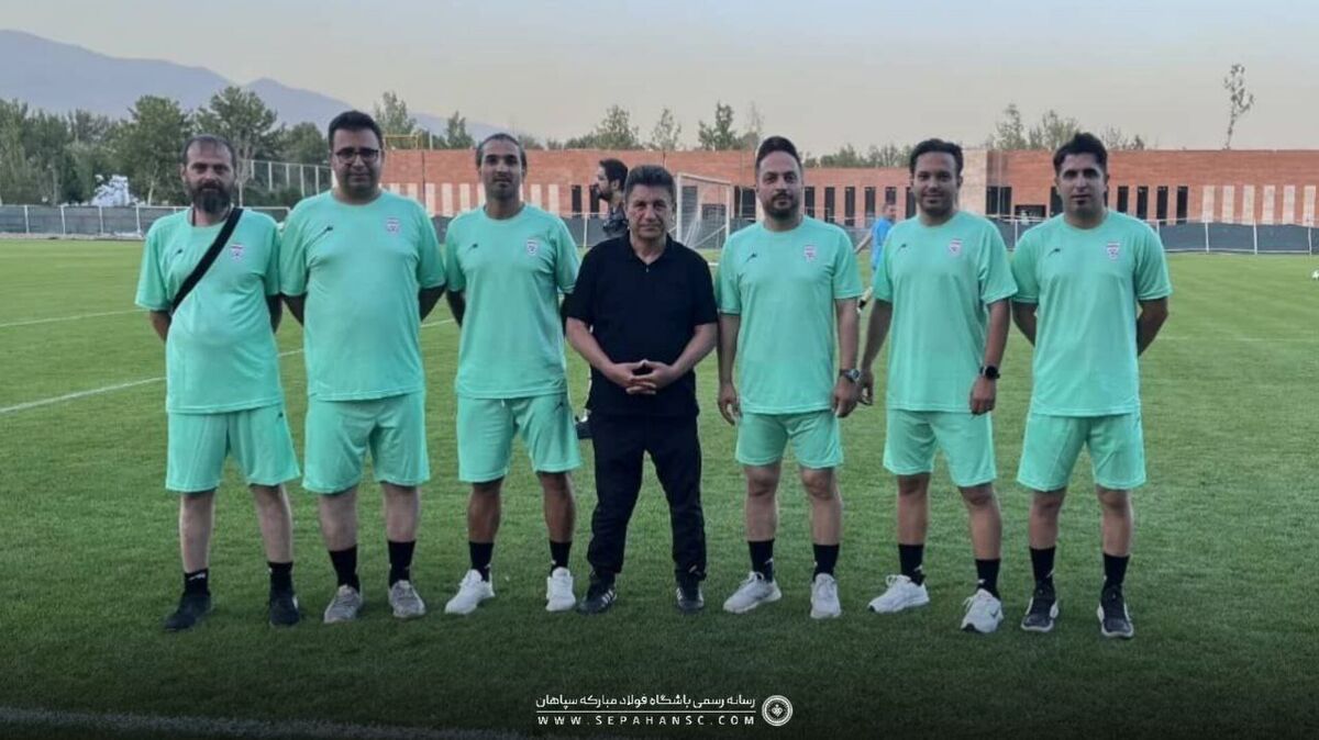 تمرین جوانان سپاهان در آکادمی تیمهای ملی برگزار شد