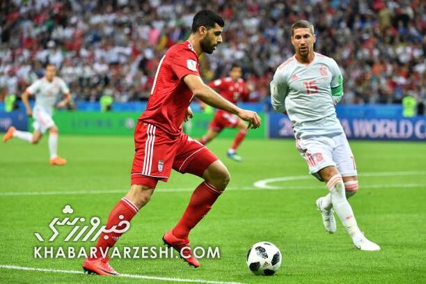 جدال مهدی طارمی و سرخیو راموس در آمریکا +عکس