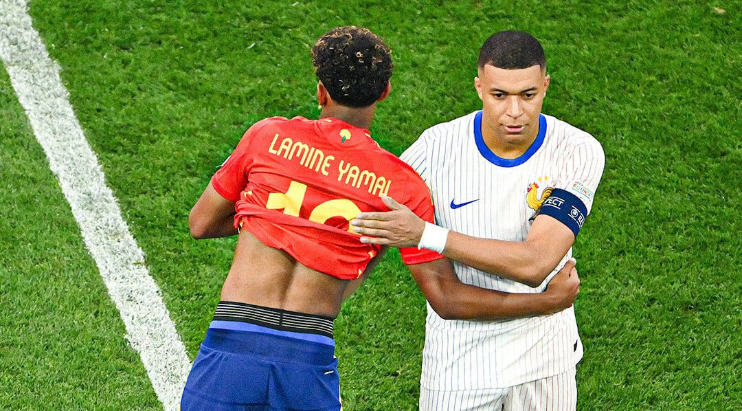 کابوس یامال برای امباپه: رکورد خیرهکننده و نبرد نسلی به نفع پدیده ۱۷ ساله! کابوس یامال برای امباپه: رکورد خیرهکننده و نبرد نسلی به نفع پدیده ۱۷ ساله!