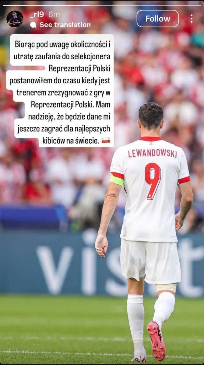 فوری؛ لواندوفسکی از تیم ملی خداحافظی کرد!
