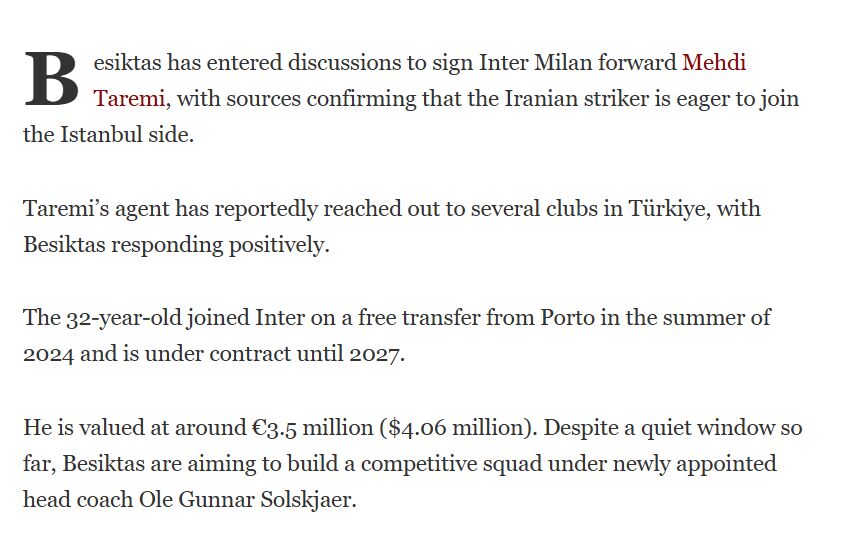 مهدی طارمی در یک قدمی بشیکتاش/ ادعای رسانه ترکیه ای