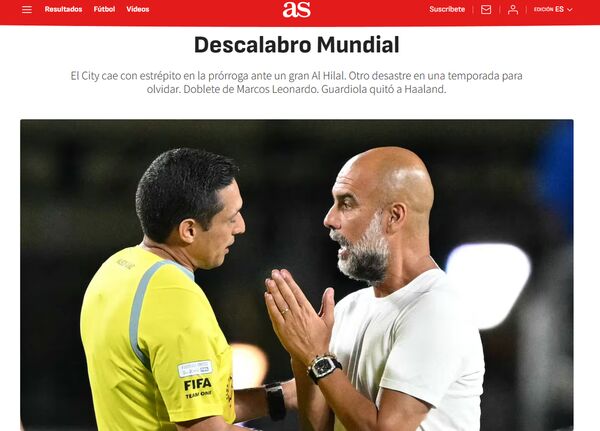 حمله رسانه های معتبر جهان به گواردیولا؛ زلزله در جام جهانی