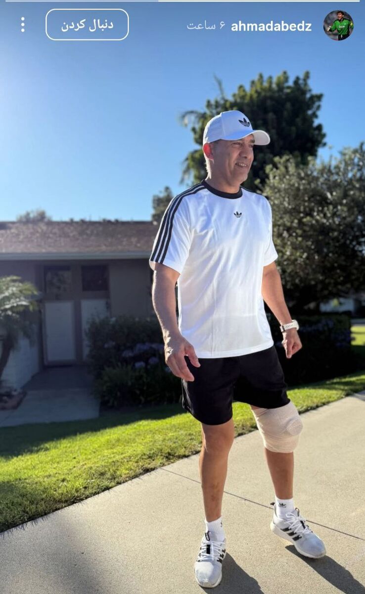 آخرین وضعیت ستاره پرسپولیسی در آمریکا +عکس