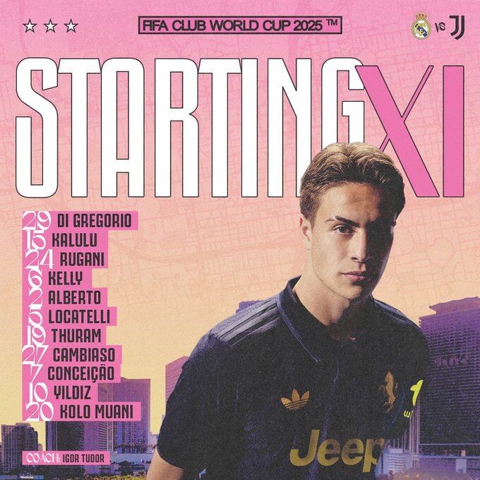 ترکیب رئال مادرید و یوونتوس مشخص شد