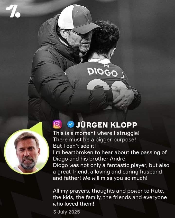 واکنش یورگن کلوپ به خبر درگذشت شاگردش: قلبم شکست؛ در آرامش بخواب!