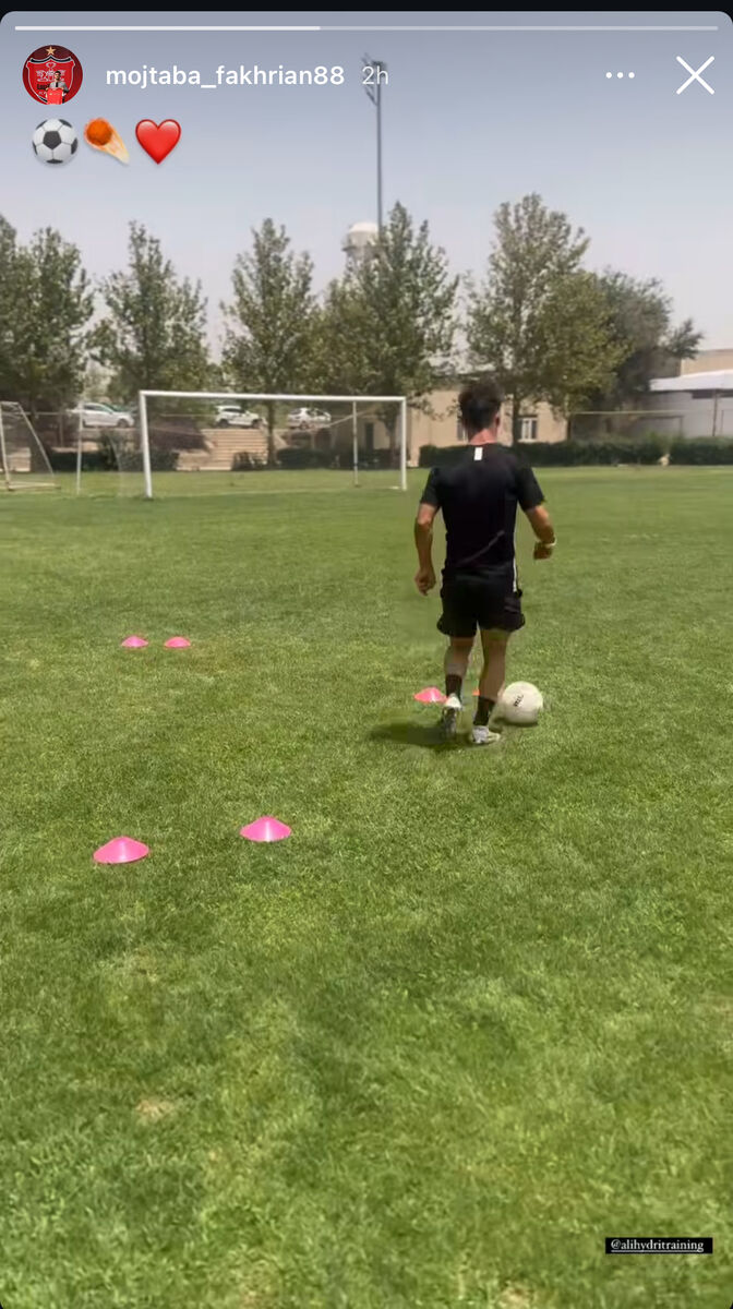 خرید جدید پرسپولیس با آمادگی به تمرینات اضافه می‌شود