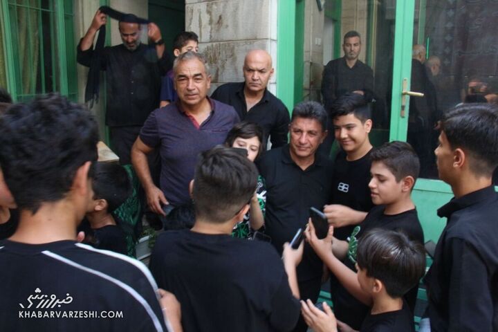 محرم 1404 عزاداری امیر قلعه نویی