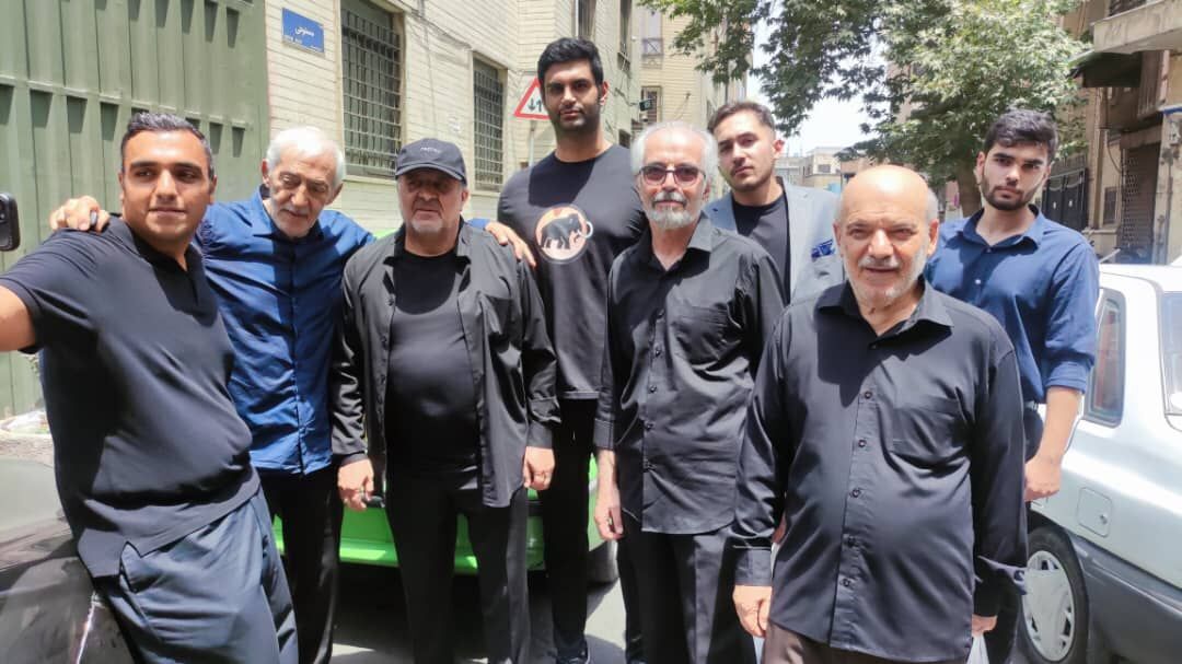 عزاداری پیشکسوت پرسپولیس در جمع رفقای قدیمی +عکس