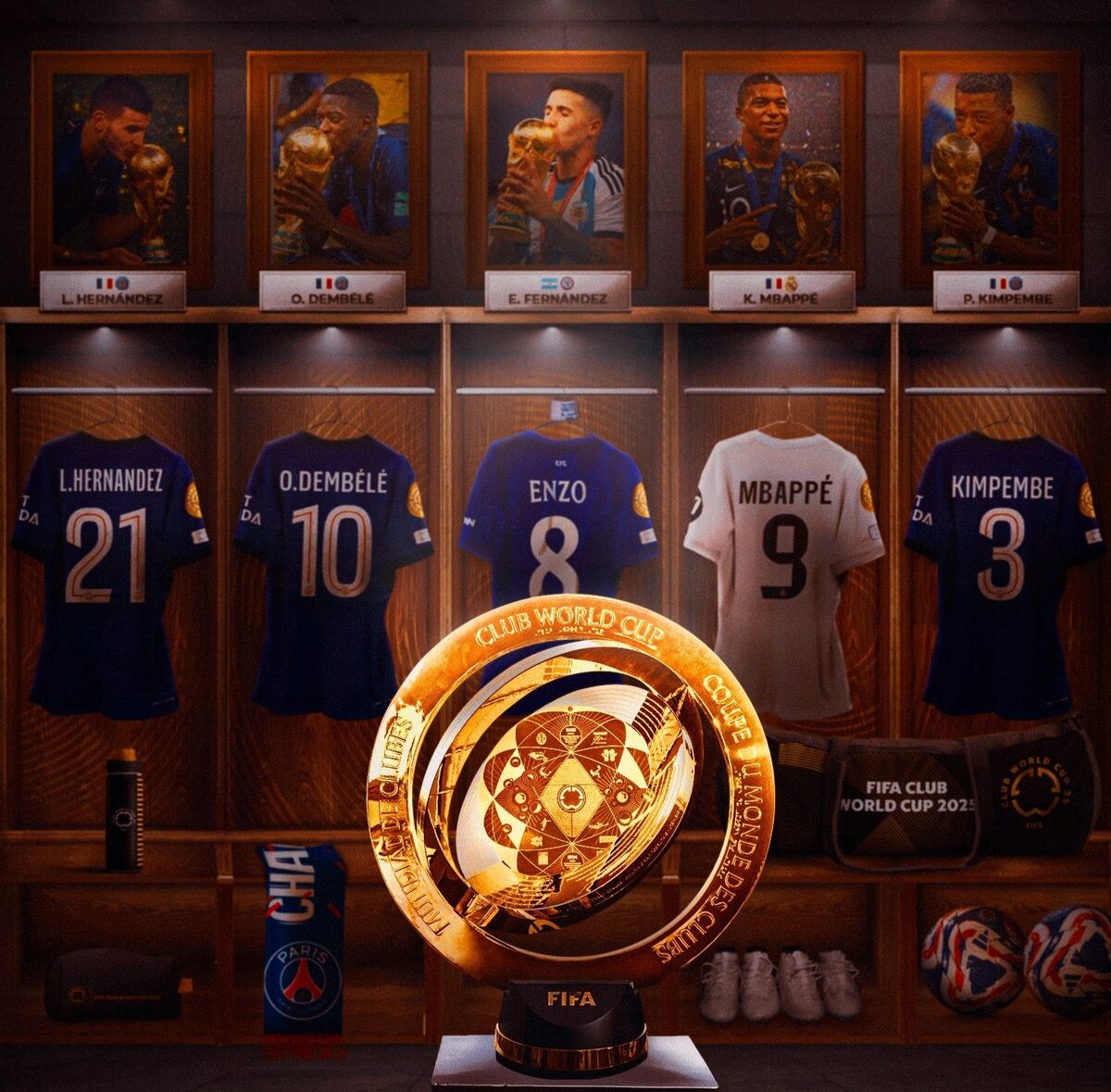 ۵ قهرمان جام جهانی در آستانه فتح جام باشگاههای جهان