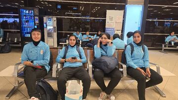 دختران ایران وارد اردن شدند!