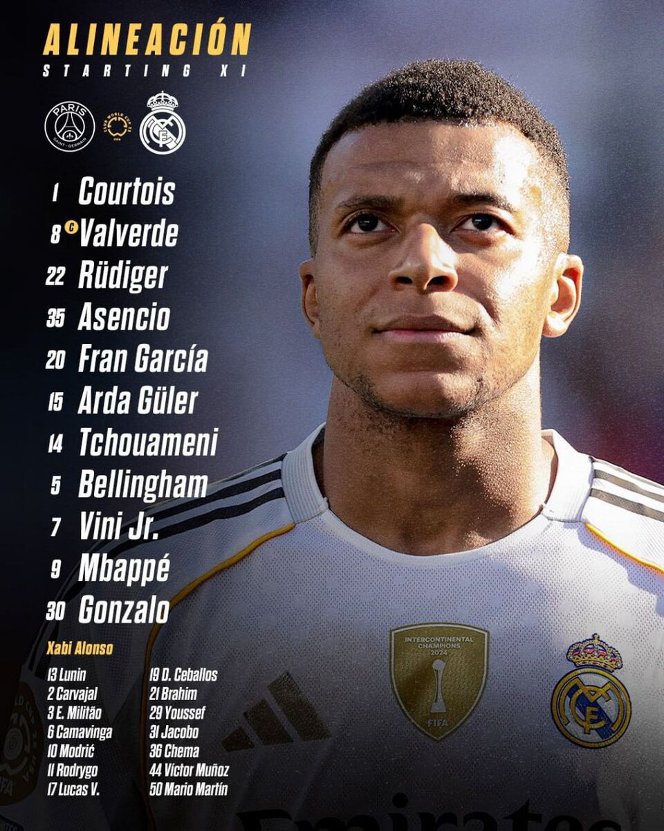 ترکیب رئال مادرید مقابل قهرمان اروپا مشخص شد