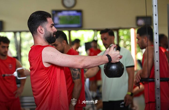 تمرین پرسپولیس