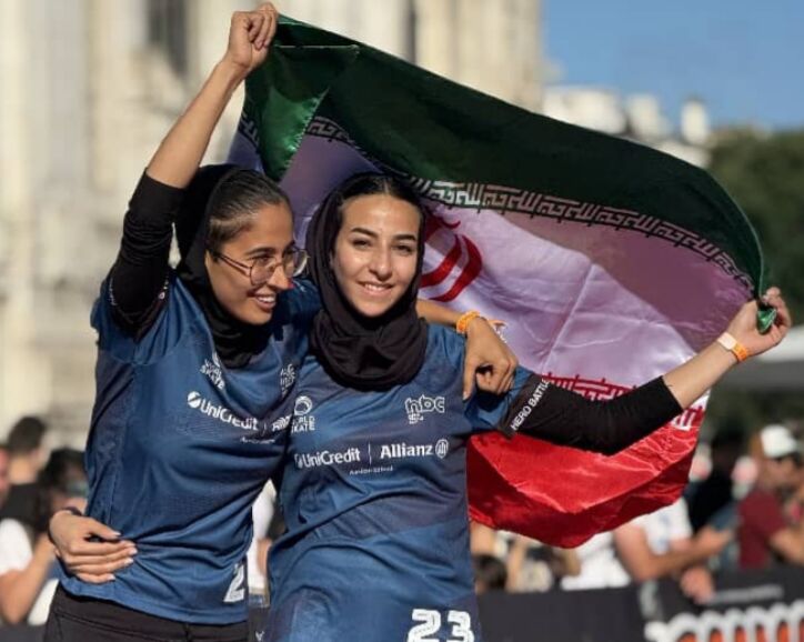 نمایش درخشان دختر ایرانی در میلان؛ سالک بر بام جهان ایستاد +فیلم