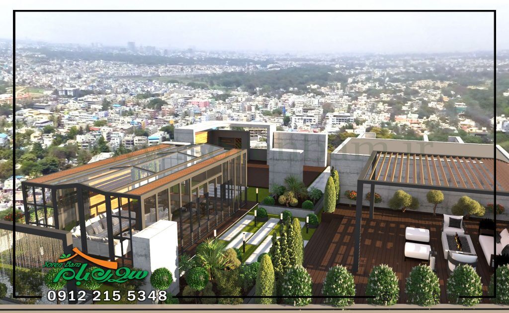 ساخت روف گاردن