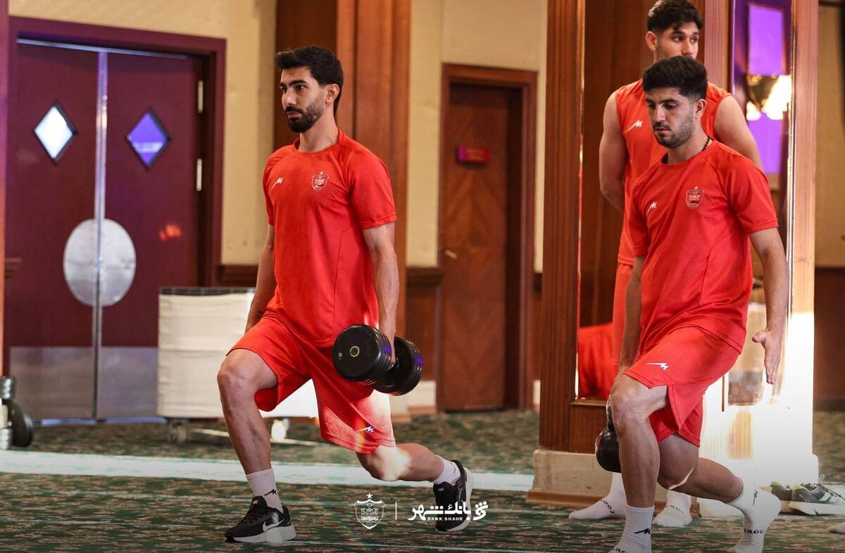 گزارش تصویری/ پرسپولیس وزنه زد