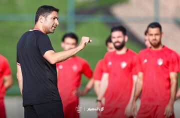 تمرین پرسپولیس زیر ذره‌بین هاشمیان!