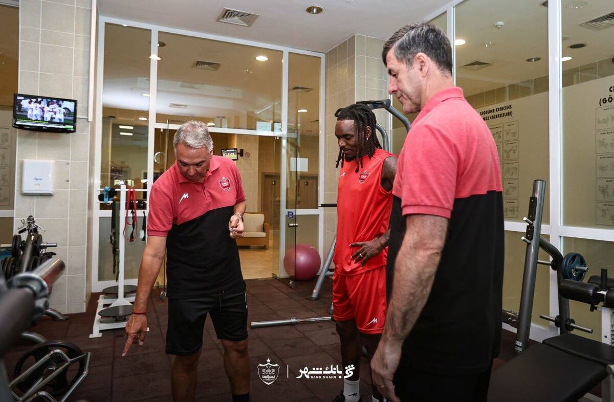 ادامه تمرینات پرسپولیس در سالن وزنه