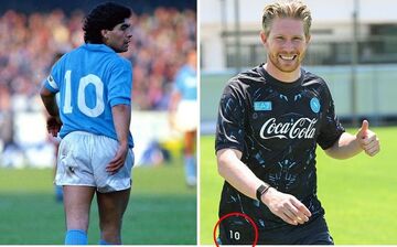 شماره مارادونا از بایگانی خارج نشد/ خرید جدید فقط در تمرین ناپولی شماره ۱۰ پوشید!
