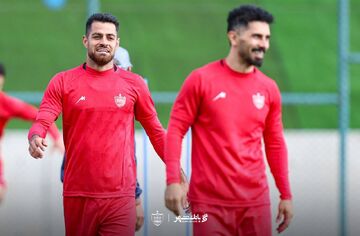 گزارش تصویری| تنها تمرین امروز پرسپولیس