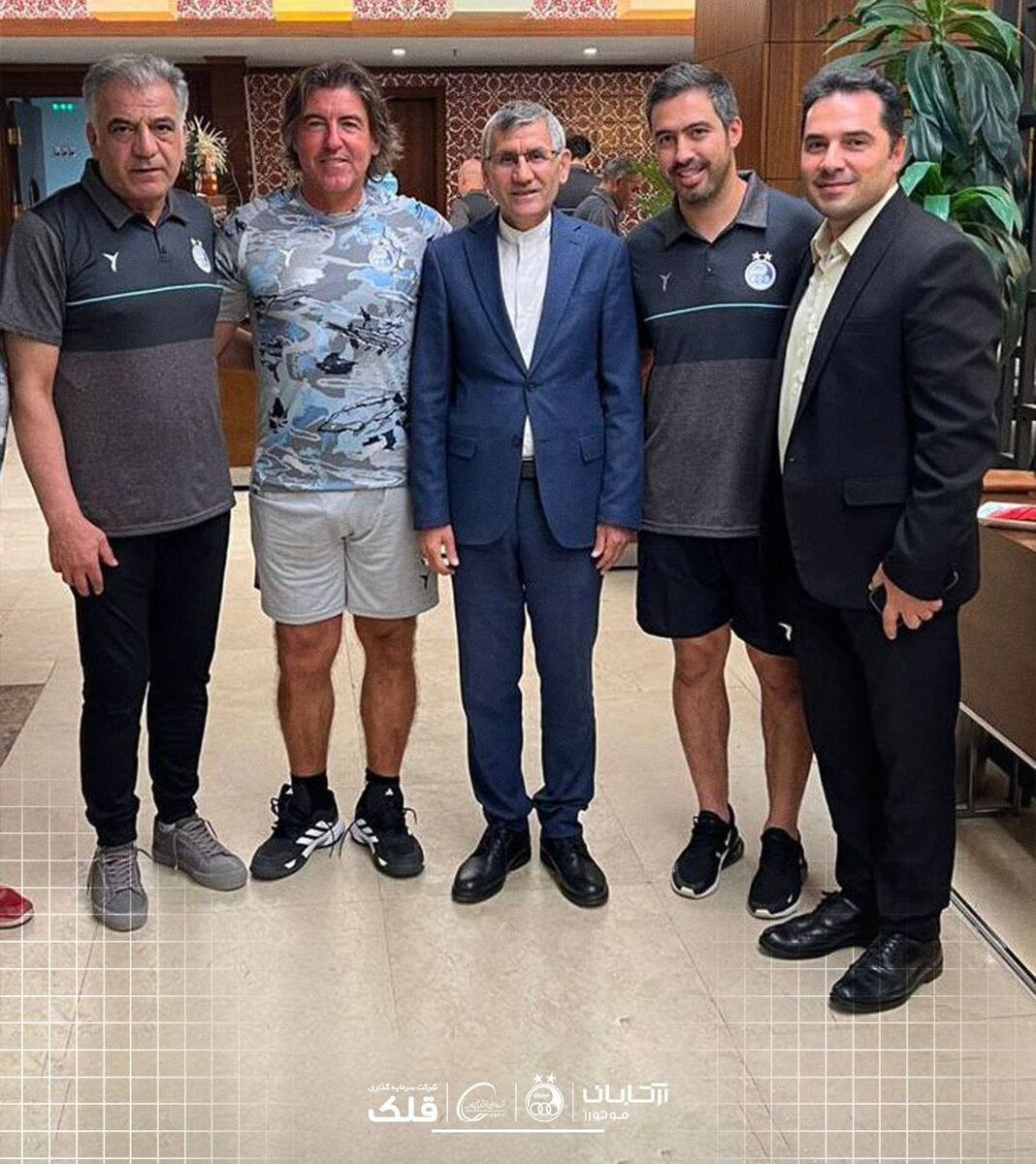 دیپلمات ها میهمان ویژه استقلال در ترکیه +عکس