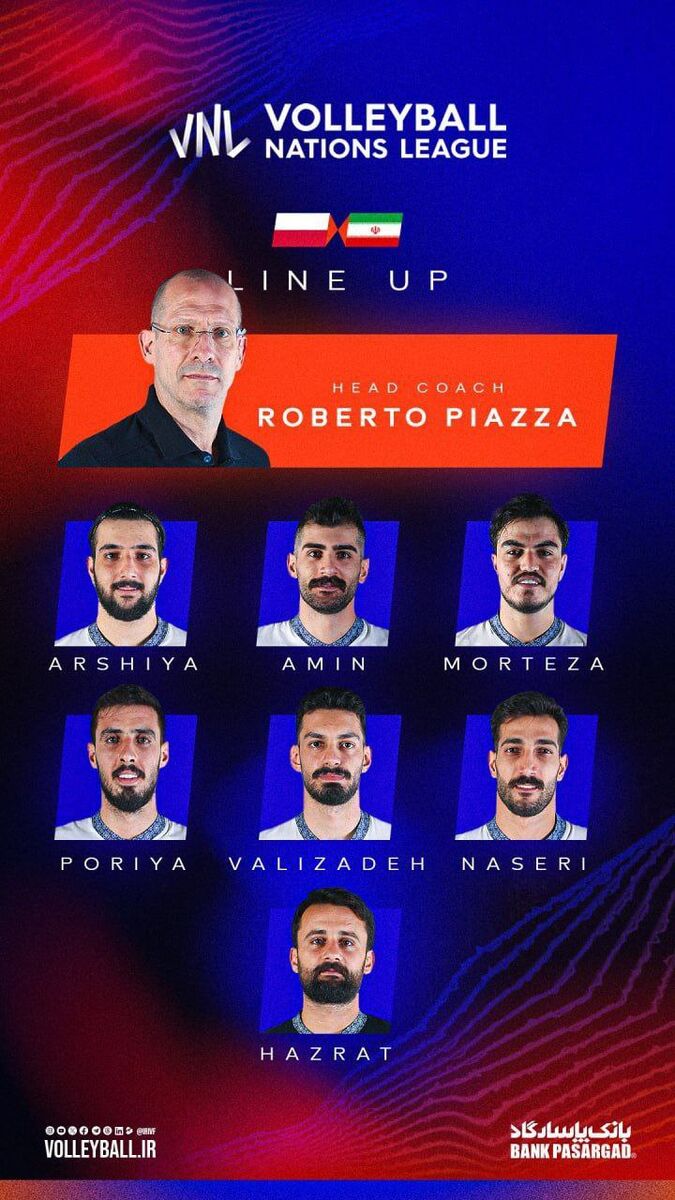 اعلام ترکیب ایران در نبرد انتقامی