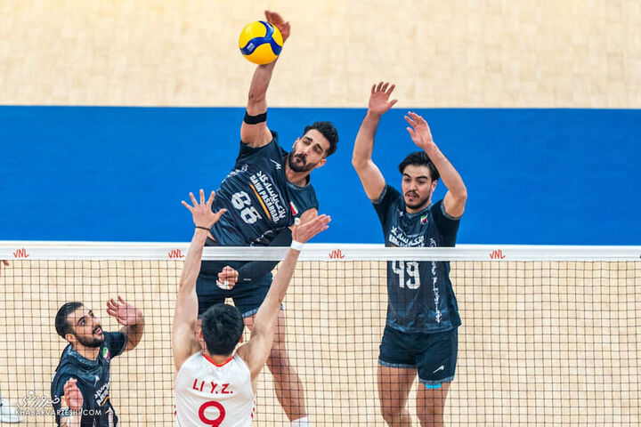 والیبال ایران چین