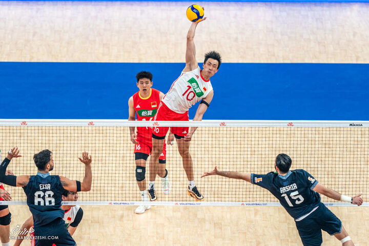 والیبال ایران چین