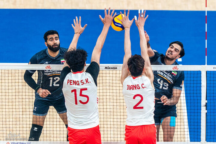 والیبال ایران چین