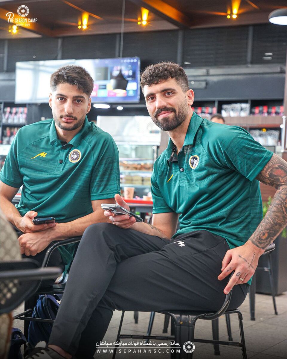 سپاهانی ها به ترکیه رسیدند