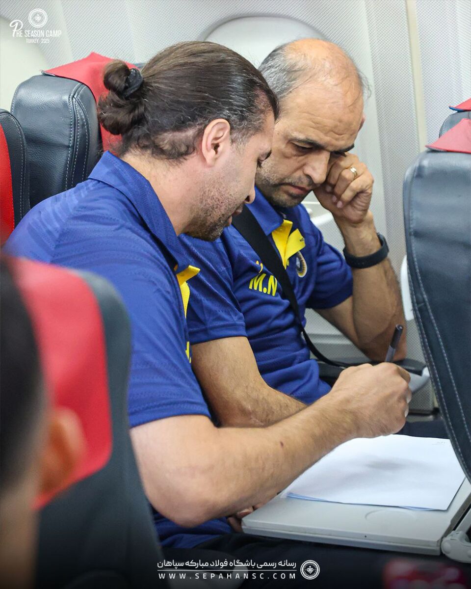 سپاهانی ها به ترکیه رسیدند