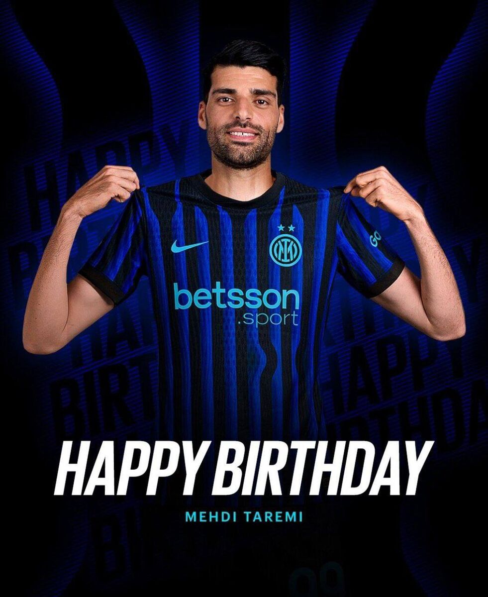 تبریک باشگاه اینتر به مهدی طارمی +عکس