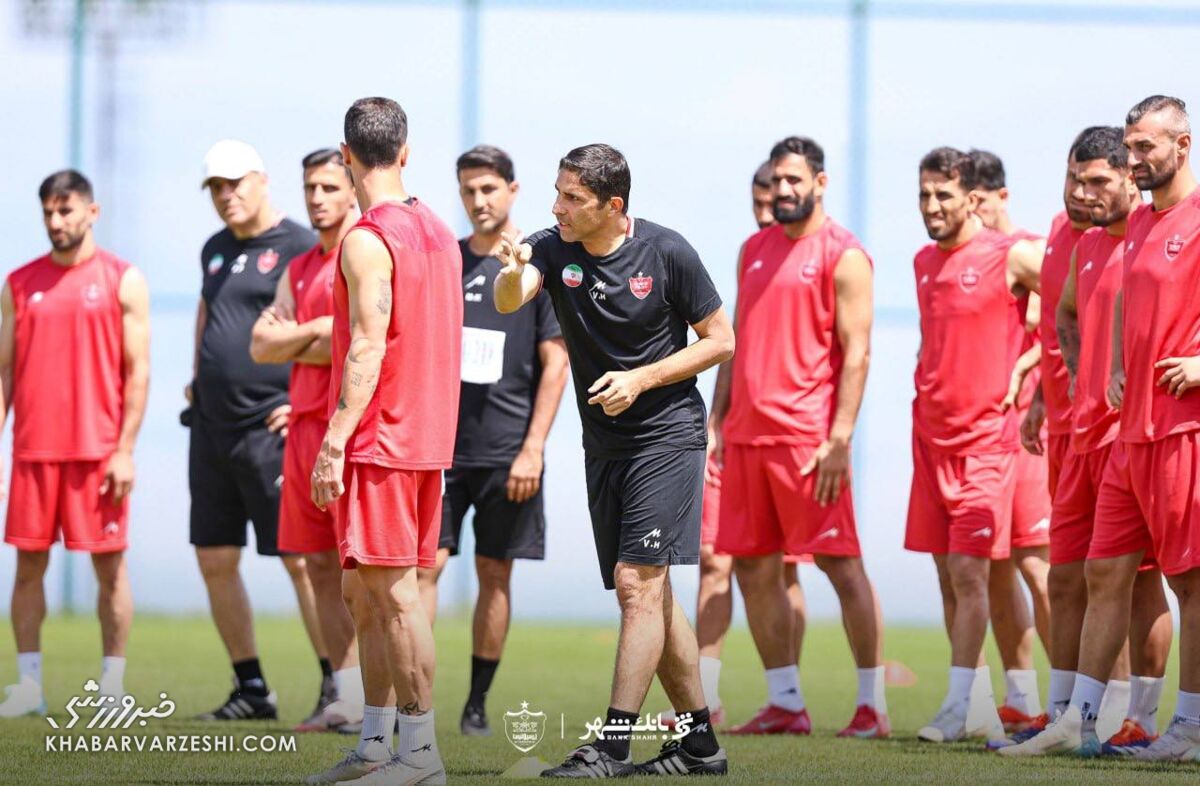 دستورالعمل مهم هاشمیان برای مربیان پرسپولیس در ترکیه