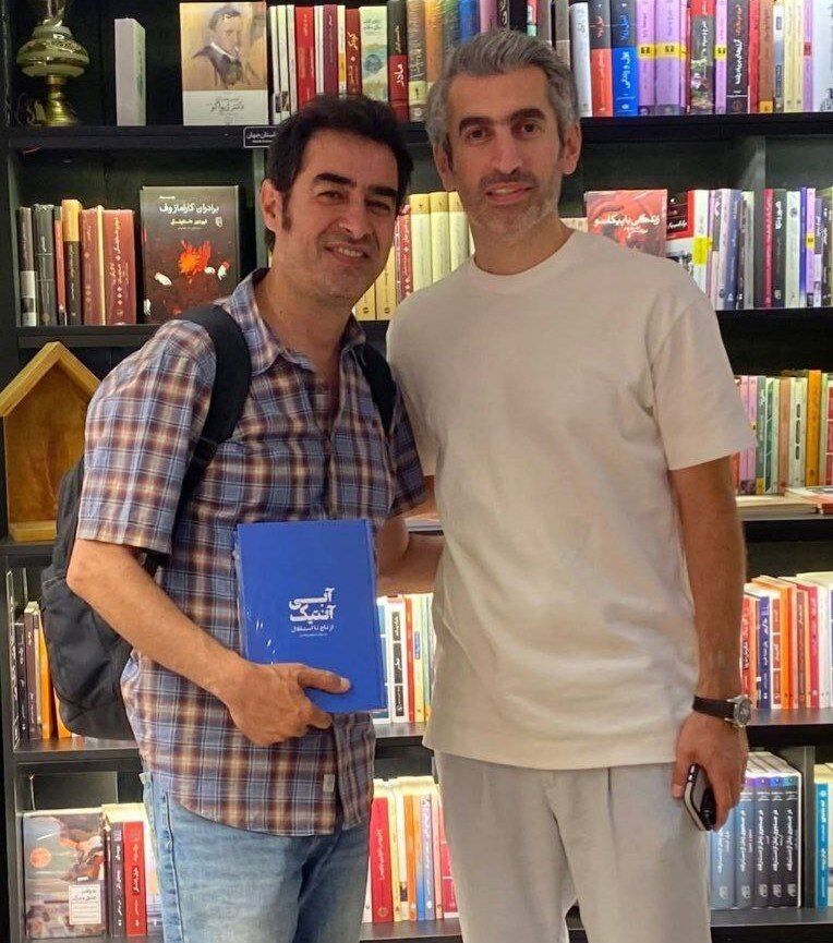 سوپراستار سینما در کتابفروشی ۸ شاکی +عکس