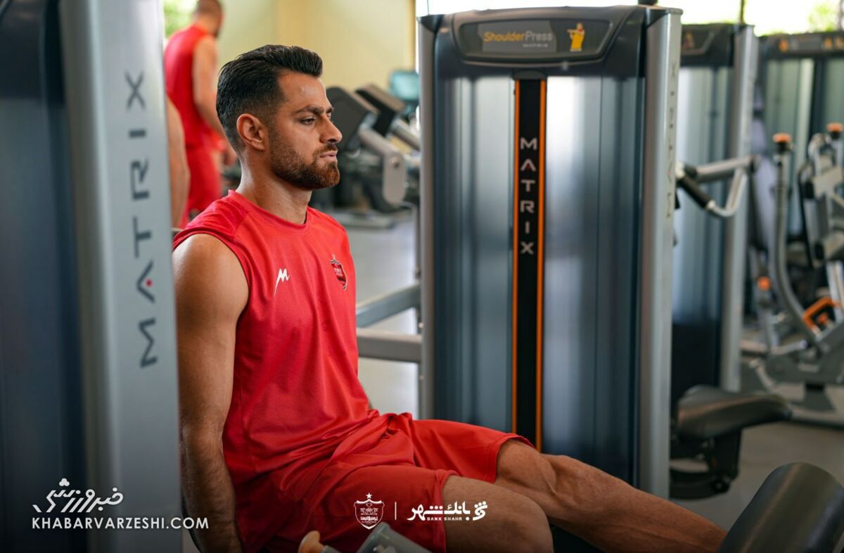 پرسپولیسیها با پولاد دست و پنجه نرم کردند +تصاویر