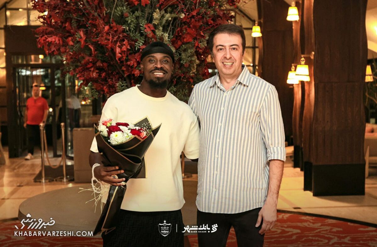 سرژ اوریه در اردوی پرسپولیس