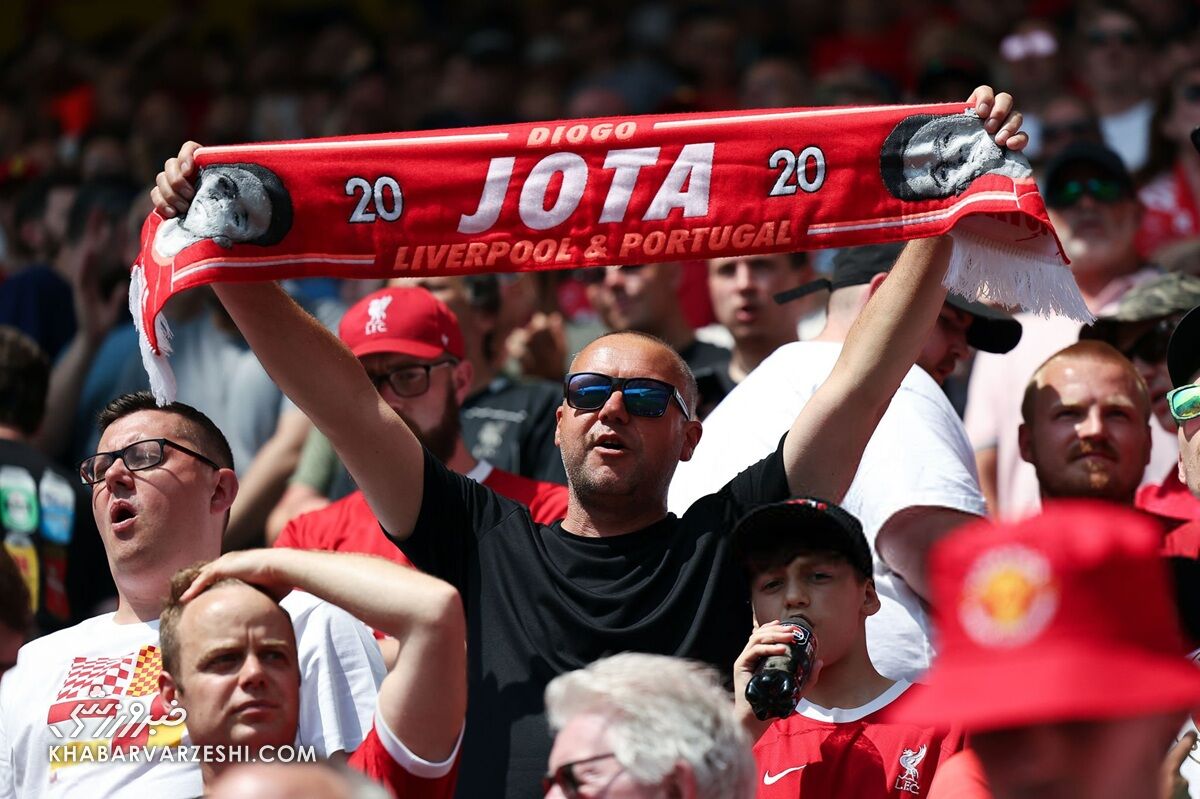 سنگ تمام لیورپول برای ژوتا؛ از قلب پیراهن تا قلب آنفیلد +تصاویر دیوگو ژوتا