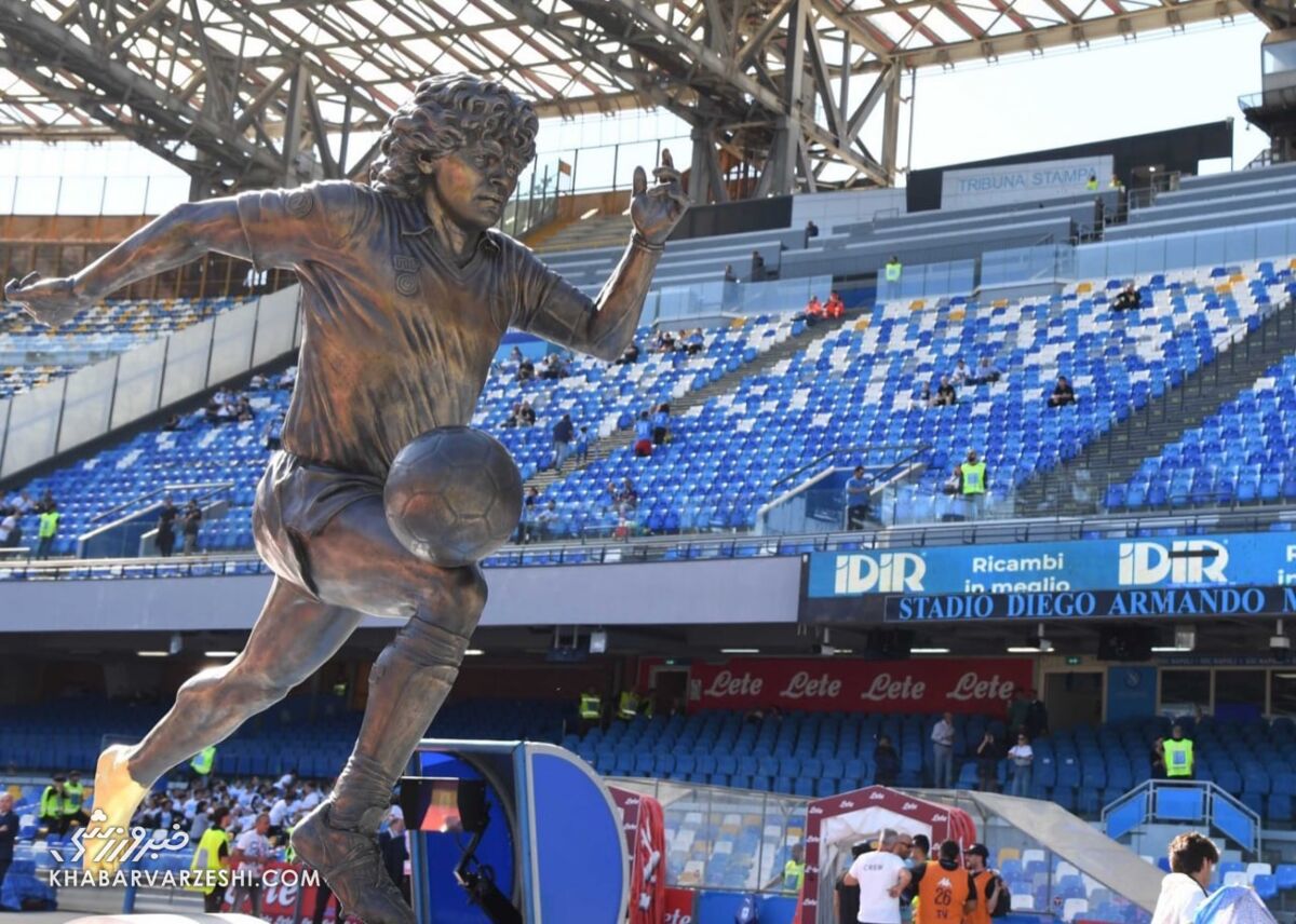 جدایی ناپولی از مارادونا!