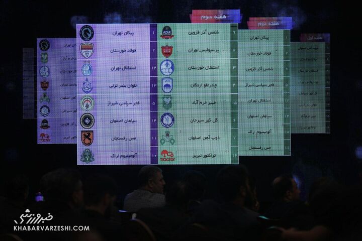 قرعه‌کشی لیگ برتر بیست‌وپنجم