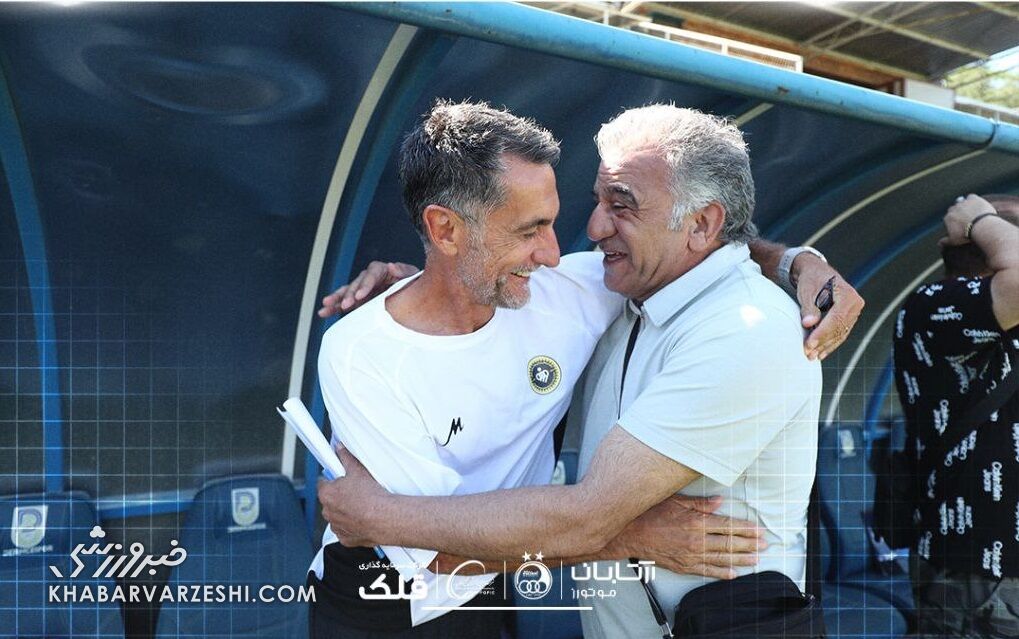 دیدار رفقای صمیمی فرهاد مجیدی در اردوی استقلال +عکس