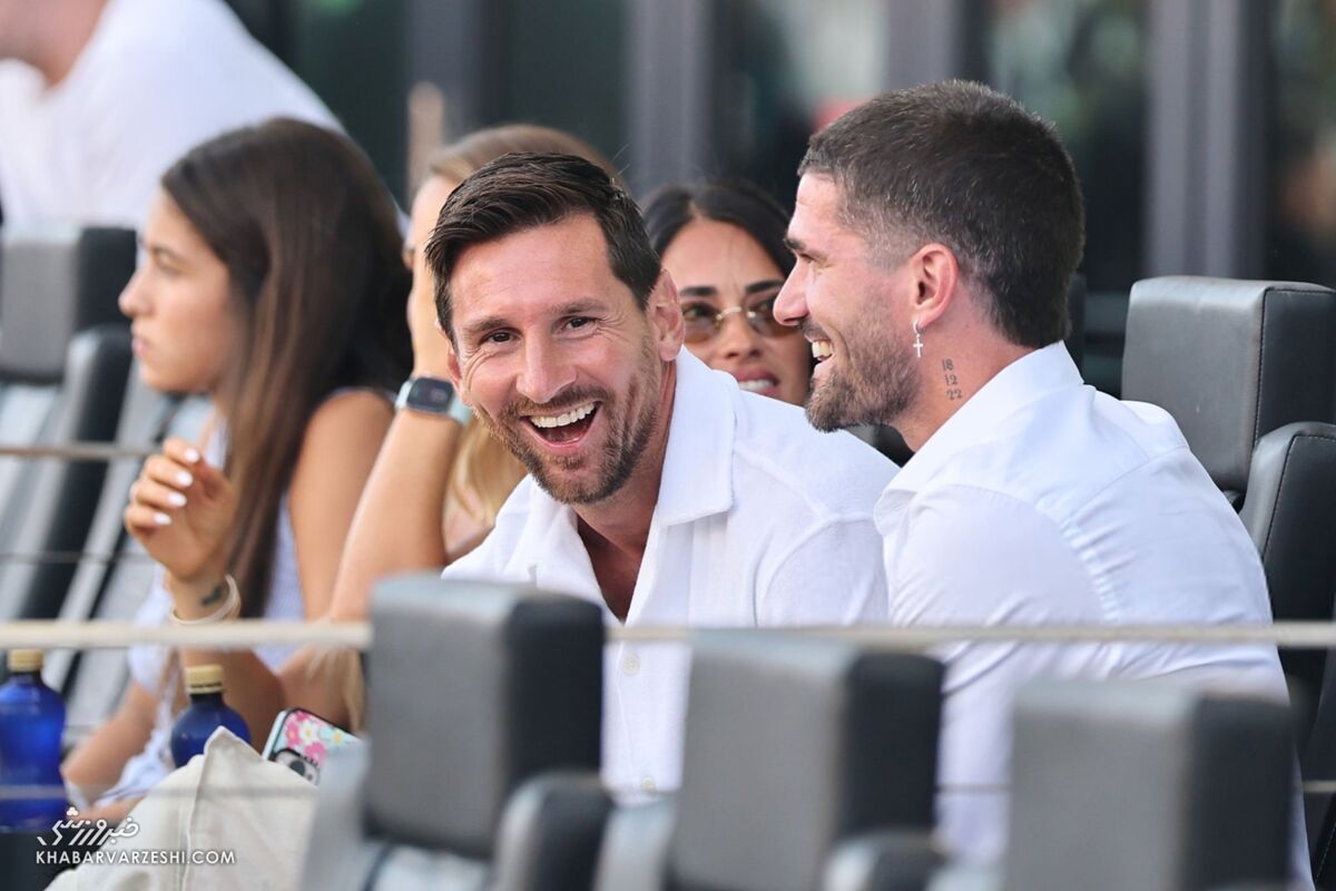 مسی در کنار بامعرفتترین رفیق؛ محروم بود اما خوش گذشت! +تصاویر