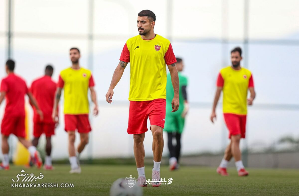 تصاویر پایان ماه عسل پرسپولیس