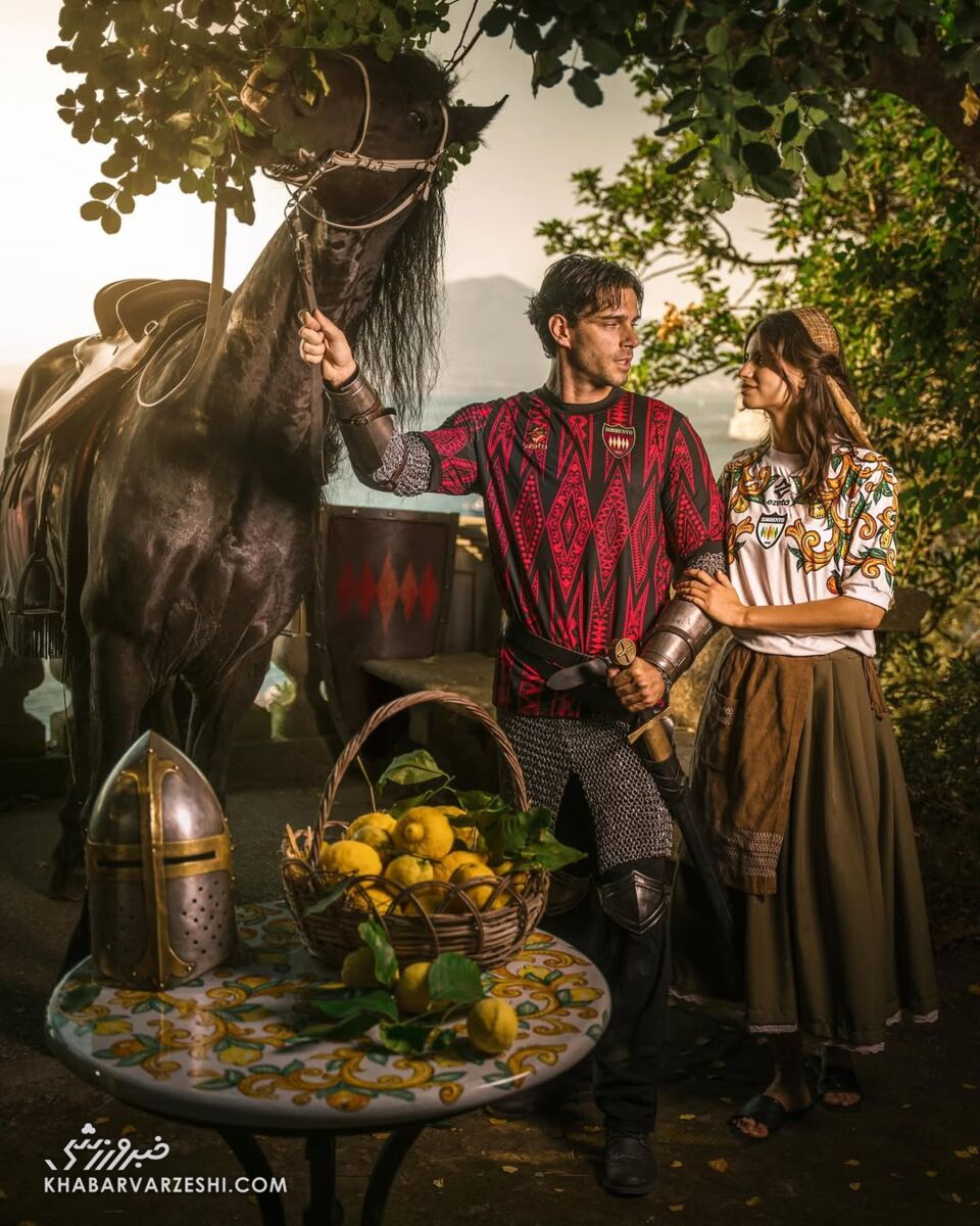 روایتی از هنر و هویت؛ پیراهنهای شوالیهای تیم ایتالیایی +تصاویر