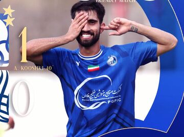 پیروزی استقلال با امضای کوشکینیو و رضاییان