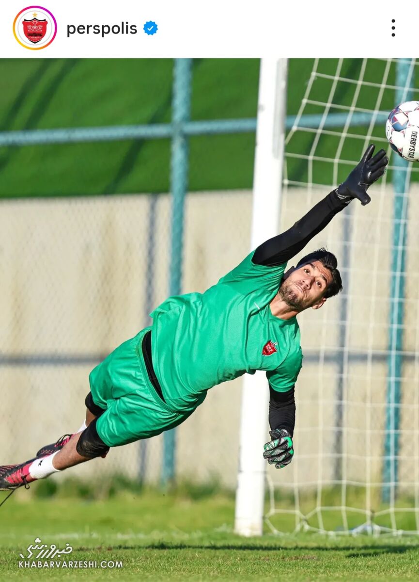 کریخوانی به سبک پرسپولیس/ چشمان سرخها تیزبین شد! +عکس