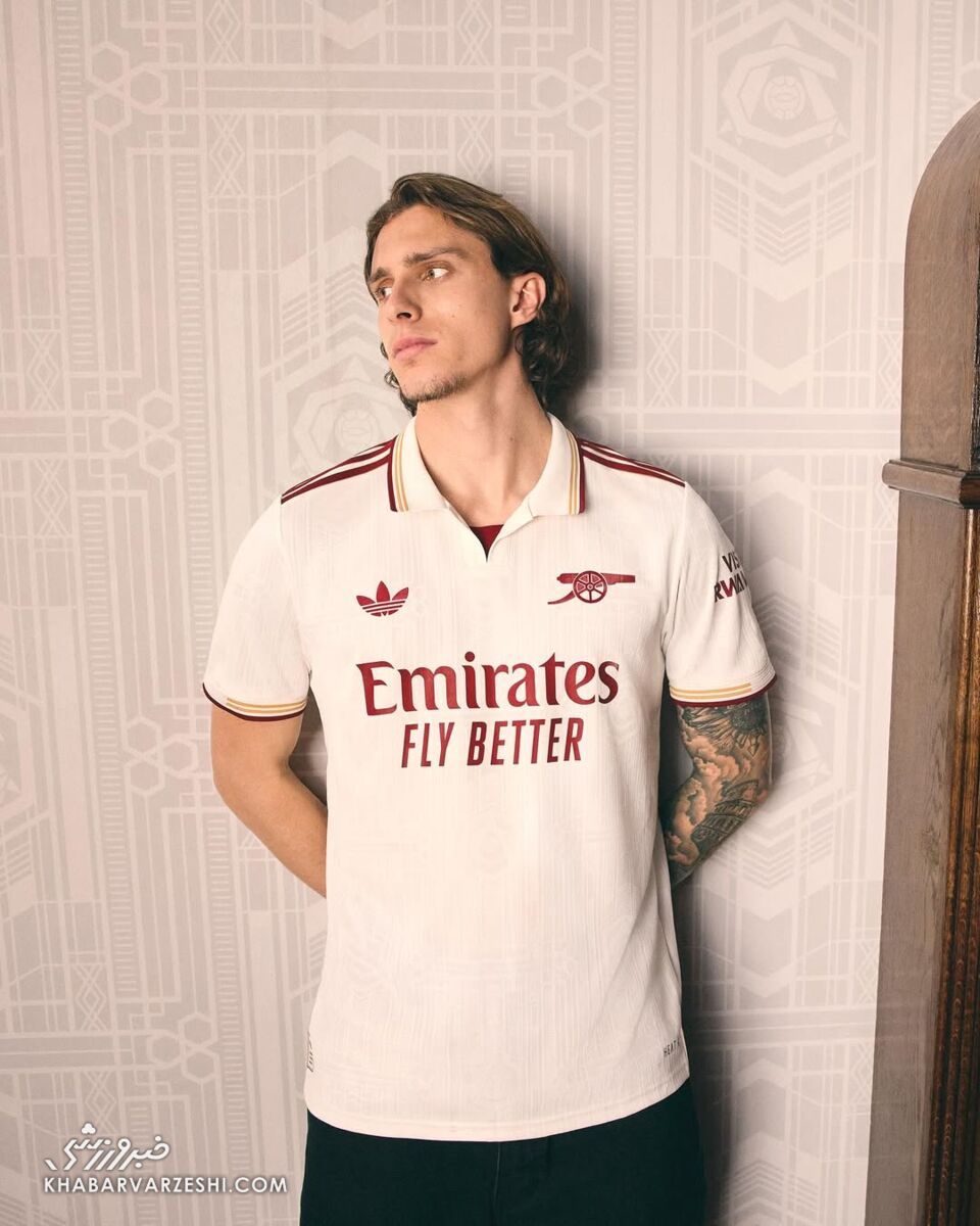 کیت سوم آرسنال دل هواداران را برد +تصاویر