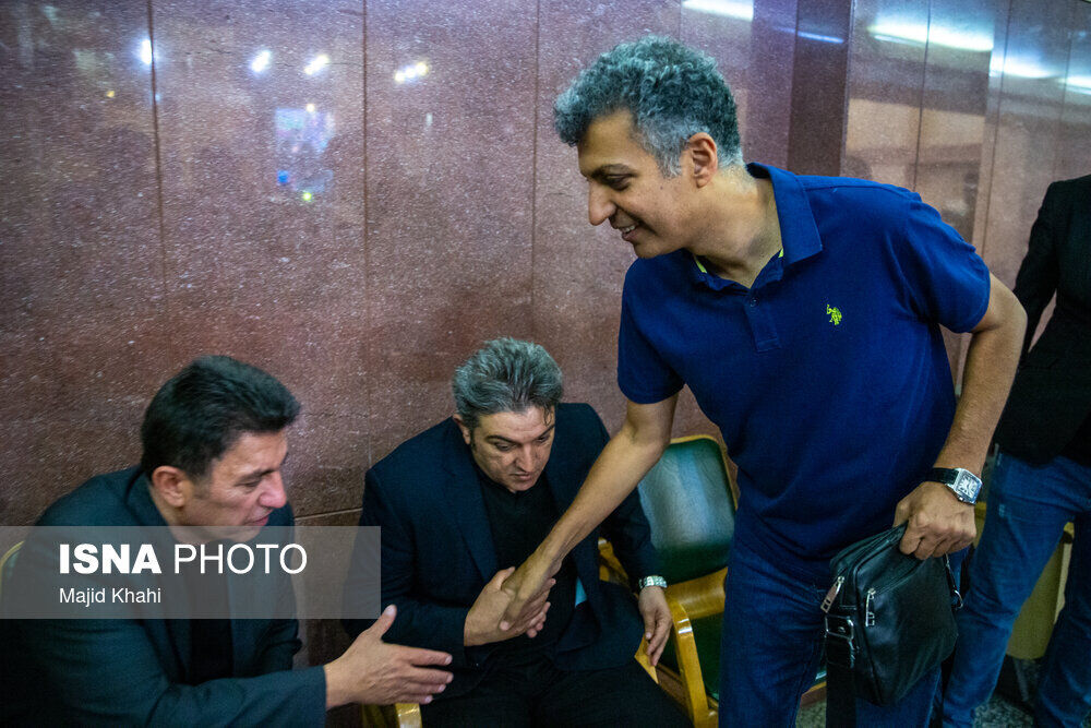 عکس| برخورد جالب فردوسیپور و قلعهنویی در مسجد