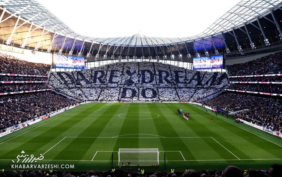 تاتنهام یا پارک تکنولوژی؟ رازهای پنهان لوکسترین استادیوم انگلستان! +تصاویر