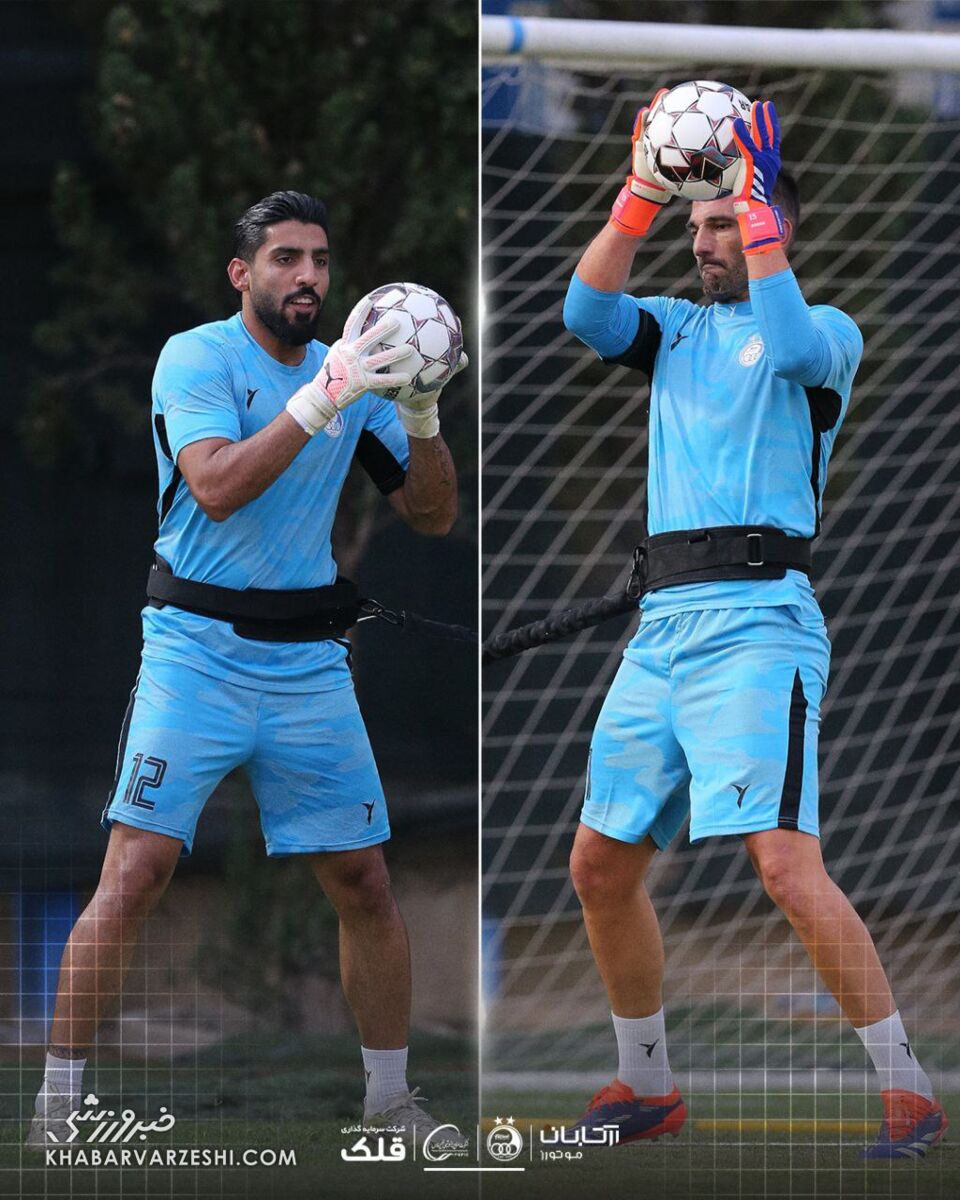 ستاره سابق رئال مادرید در تونل وحشت استقلال +عکس